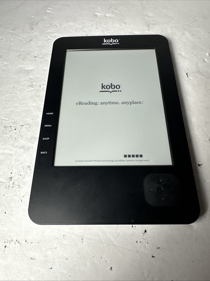 KOBO Wireless eReader N647 Black (7) | eBay