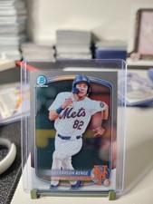 2025 Bowman - Chrome Prospects Carson Benge #BCP-108, Rookie, New York Mets 