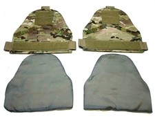 USED OCP MULTICAM DAPS BODY ARMOR SHOULDER PROTECTION MEDIUM-LARGE LVL IIIA