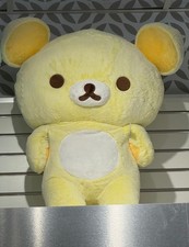 Rilakkuma San-X Original Sherbet 34" XL JUMBO Plush - Yellow