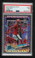 2023 Panini Donruss Optic Rated Rookie Stars Prizm Tank Dell #245 PSA 7 0e5i