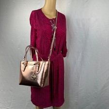 Michael Kors 35H3GTVT0M Jet Set Travel XS Metallic