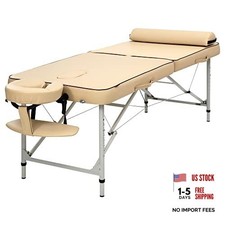 Master Massage 28  Breeze Lightweight Aluminum Portable Massage Table Package,