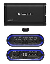 MB1200.4D 4 Channel Class D Car Amplifier - 1200 High Output, Low/High Level ...
