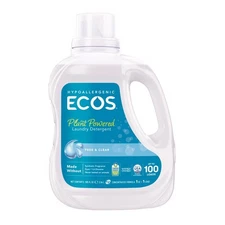 ECOS Free & Clear Scent Laundry Detergent Liquid 100 oz 1 pk (Pack of 4)