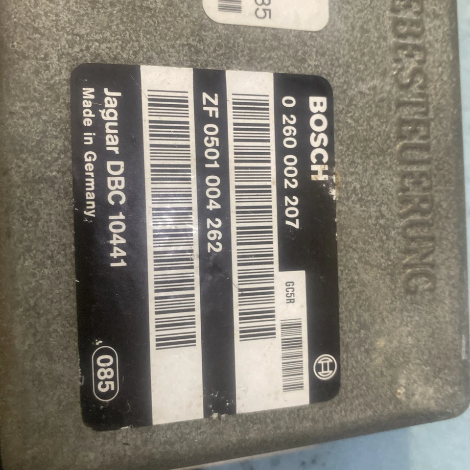 Módulo de control de transmisión Jaguar XJS 1992-96 2+2 TCM 0260002207 DBC10441 OEM Foto 2 de 4