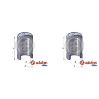 2X Autofren 43Mm Kolben Bremssattel Hinten Passend FüR DAF CF Mitsubishi Gallope