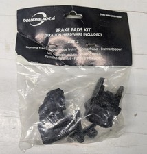 Rollerblade Standard Brake Pad Skates 2 Pack Black