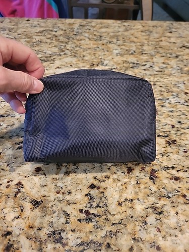 Tumi para Delta-Bolsas de viaje suaves pequeñas texturizadas negras con cremallera-UNA-7"x 5" x 3" - Imagen 3 de 7