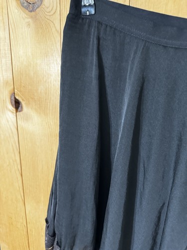 Intimately Free People BLACK Half Slip Asymmetrical Lace Skirt W-32-36” L/XL? - Picture 11 of 24