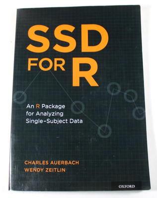 Ssd for R: An R Package For Analyzing Single-Subject Data, Auerbach, Charles