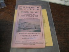 Milwaukee Electric Railway & Transport Co./M.L.H. &T. Timetable - 9/20/1909