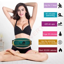 Body Fat Burning Machine Slimming Losing Weight Belly Belt Cellulite New