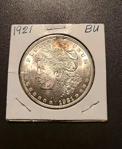 1921 P MORGAN DOLLAR SILVER BU HI GRADE SIMI PROOF LIKE