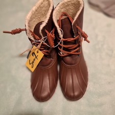 Seven 7 Hollis Duck Boots Womens Size 9 Brown NWT