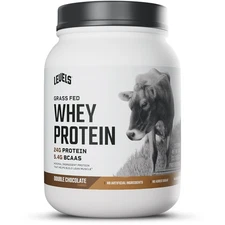 Levels Grass Fed Whey Protein Powder, No Artificials, 24G of Protein, 1.48LB