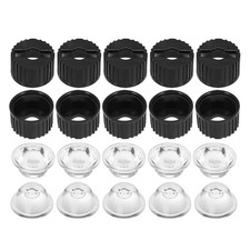 10 pcs 20mm LED Lens 90 Degree with Black Hol...