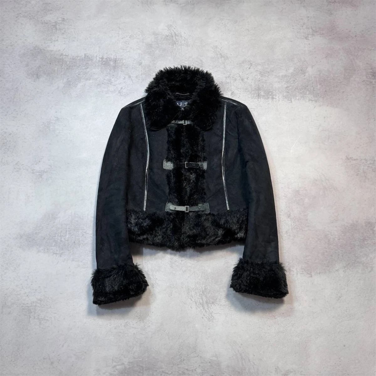 Armani Jeans Faux Fur Outer Shell Coats, Jackets & Vests for Women