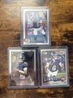 JAXSON DART (3) 2025 Topps Chrome Football Rookie #306 Base + #1975-25 + #F15-23