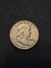 Vintage 1953 D Franklin Silver Half Dollar