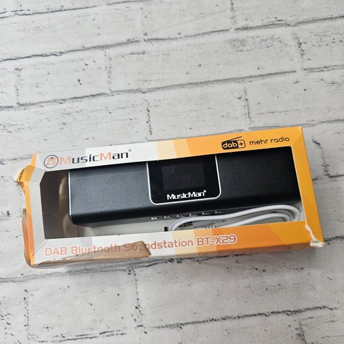 Technaxx MusicMan BT-X29 DAB Bluetooth Lautsprecher MP3 Radio USB MicroSD Silber - Bild 8 von 8
