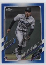 2021 Topps Chrome Update Target Blue Refractor 111/199 Jose Devers #USC53 02wb