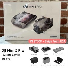 DJI Mini 5 Pro Drone Fly More Combo / RC2 Remote/Brand New USA in Stock 