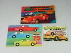 3x Märklin RAK Sprint Catalogue Leaflet Bundle 132890
