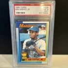 1990 TOPPS Ken Griffey JR RC BLOODY SCAR ERROR  #336 All Star Rookie Card PSA 9