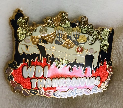 DISNEY WDI Pin Haunted Mansion HITCHHIKING Ghost Thanksgiving LE 300 NEW  - Bild 6 von 11