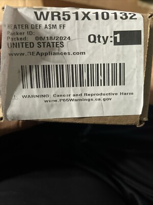 WR51X10132 Brand New G.E Heater Def