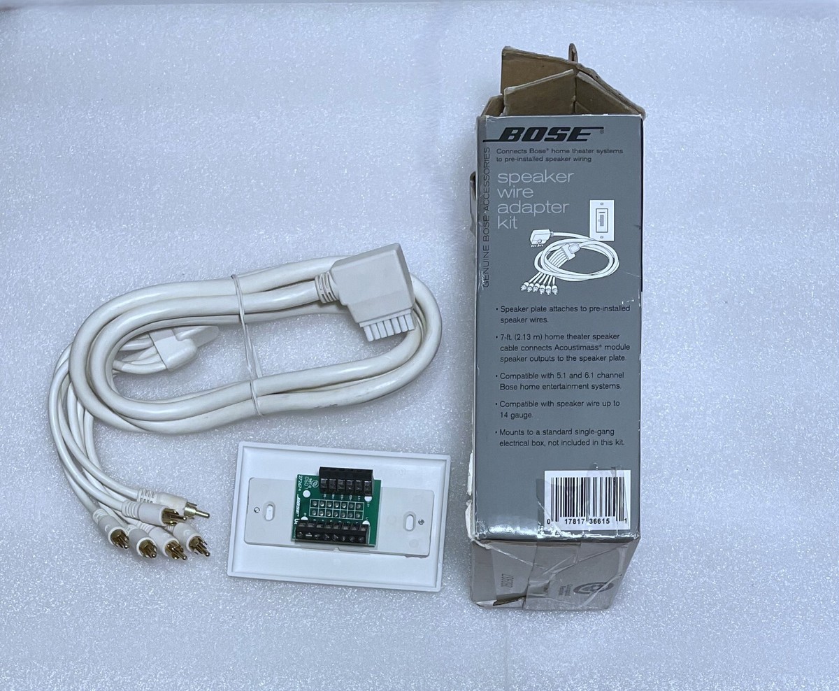 Bose TA-2 Speaker Cable Molex to RCA White - 7 feet | eBay