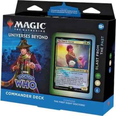 Magic the Gathering MtG 4th Doctor Who BLAST FROM THE PAST Commander Deck NEW