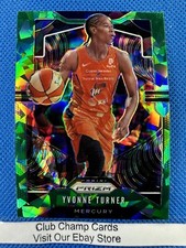 2020 #55 Yvonne Turner Panini Prizm WNBA Basketball Green Ice Prizm Mercury