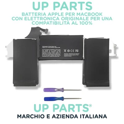 UP PARTS Batteria MacBook Air 13" A1965 A1932 A2179 Macbook Air 13" MREE2xx/A