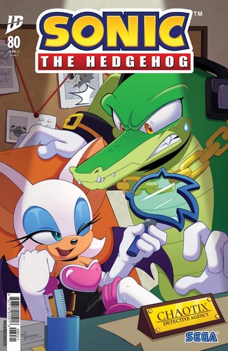 Sonic the Hedgehog #80 Variant B (Kareh) (PRESALE 7/23/25)