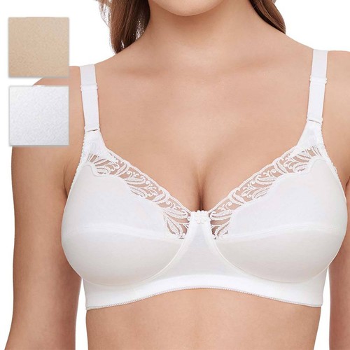 Soutien-gorge Susa *Topsy* | Dentelle Sans Armature | Taille 90-115 A-E | Blanc | Neuf Avec étiquettes