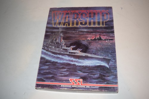 SSI WARSHIP-SURFACE COMBAT-WWII Juego Pacífico Completo -APPLE- 1986 (HDN35) - Imagen 1 de 3