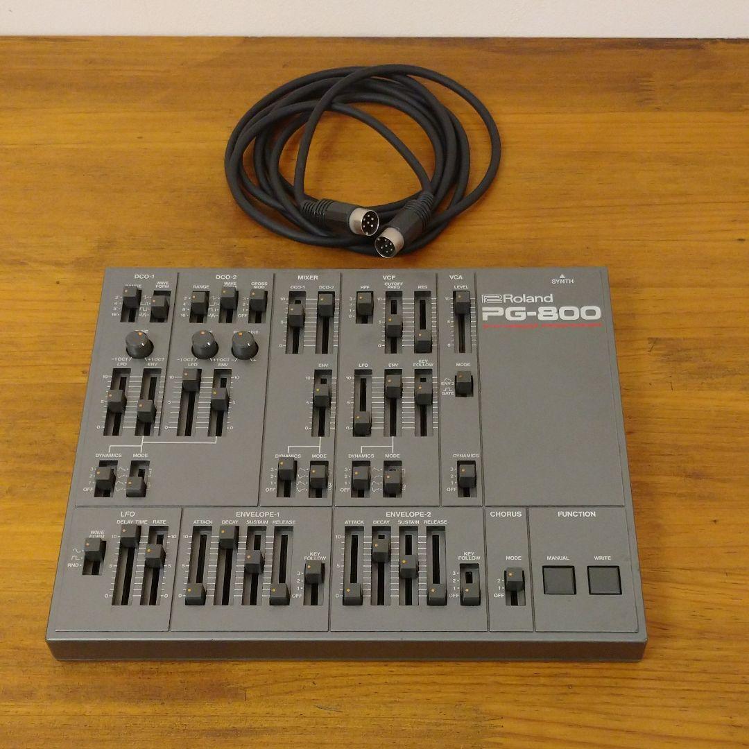 Roland PG-800 Synthesizer Programmer w/ cable Function Roland PG-800 Synthesizer Programmer w/ cable Function