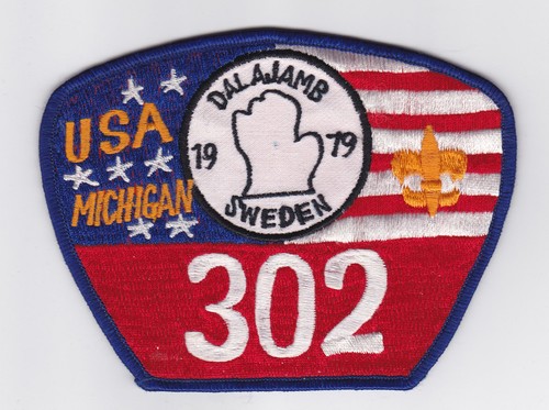1979 World Scout Jamboree Year USA BOY SCOUTS OF AMERICA BSA MICHIGAN 302 JSP - 第 1/1 張圖片