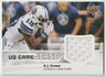 2018 Upper Deck CFL Game Jersey S.J. Green Toronto Argonauts South Florida