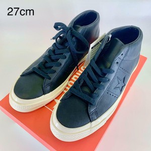 converse one star high tops leather