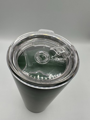 Starbucks Dark Green Stainless Steel 20 OZ Travel Tumbler Embossed Mermaid Logo - Picture 4 of 5