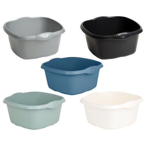 32 & 39cm Plastic 5 Colour Washing Up Sink Bowl Strong Durable Caravan Basin Tub - Picture 3 of 29