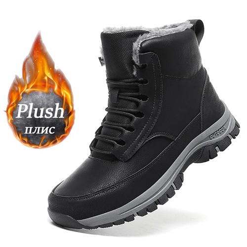Para hombres Tenis Exterior Antideslizantes Escalada Senderismo Zapatos Botas para Nieve Botines - Imagen 19 de 39