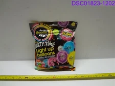 Qty = 120 (8 packs x 15): illooms Party Time Light Up LED Balloons