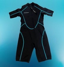 SeaSkin Wetsuit Women's Black 3/4 Length Neoprene Medium