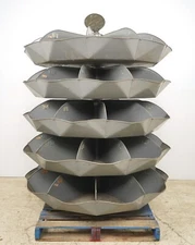 Industrial Revolvo Steel Equipment Rotating Parts Bin