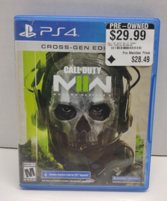 Call of Duty Modern Warfare II Cross Gen Edition (PlayStation 4)