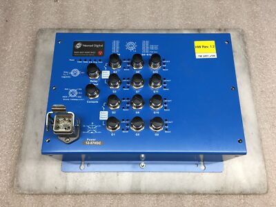 Nomad Digital NMS-8GP-4GBP-M12 EN50155 Industrial Ethernet Switch Railway
